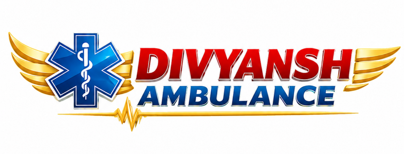 Divyansh Ambulance Logo